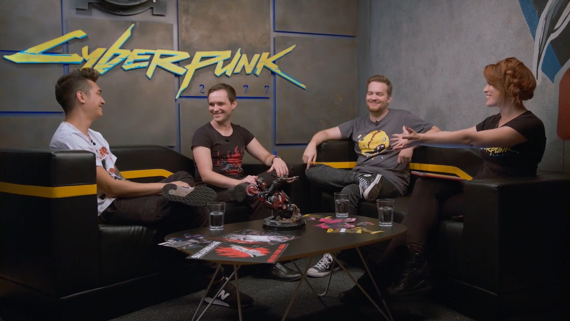 《赛博朋克 2077》采访录制视频