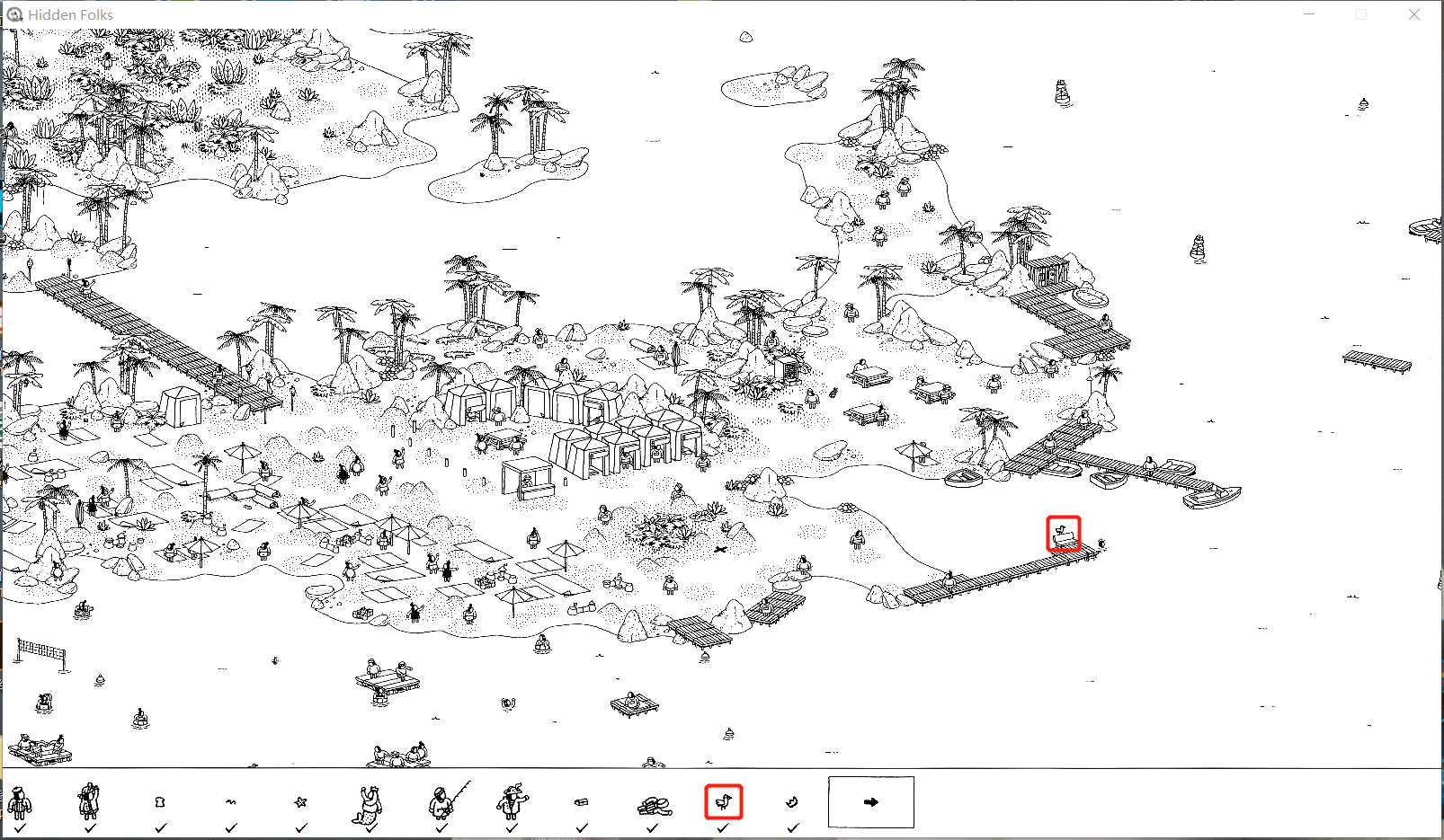 【Hidden Folks PC端攻略6】海滩篇|隐藏的家伙 - 第51张