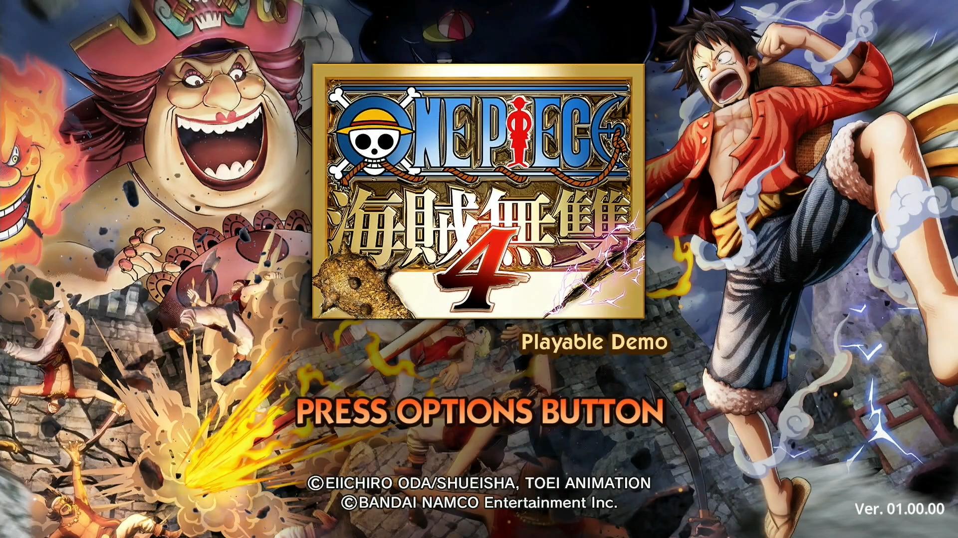 TGS 海贼无双试玩视频