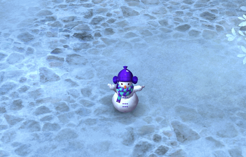 今天起放寒假，我说的！都给我过来玩雪！