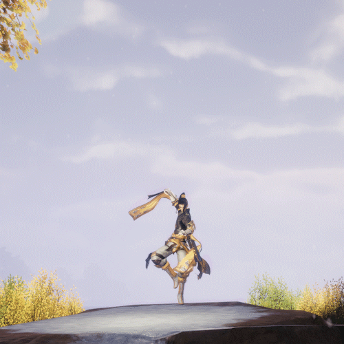 【指尖互动】此时有一个藏剑弟子正提着40斤的重剑朝你招呼过来