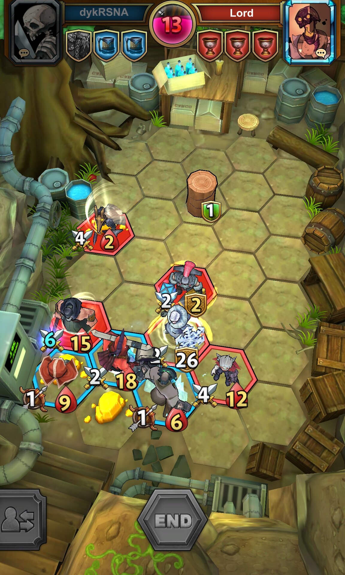 对面血量剩2就默认死亡,可以换人出来,但是上面牌子不掉;还有巨剑效果