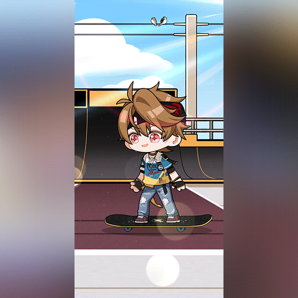 「燃动潮流夜」可互动Q版邀请函|与他携手，玩转潮流