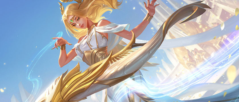 琴瑟仙女 娑娜——英雄联盟手游角色档案