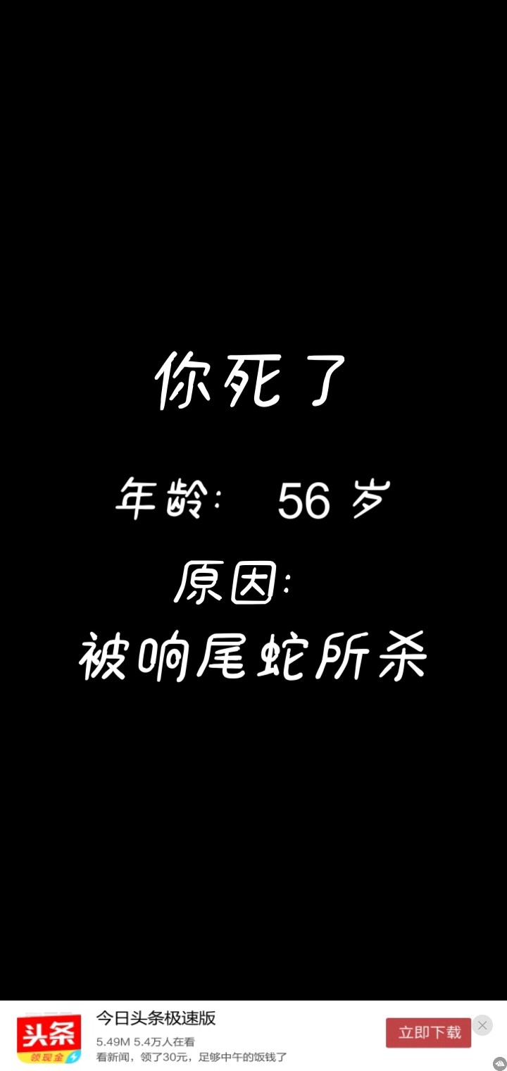 家族的终结(第一局游戏纪念)