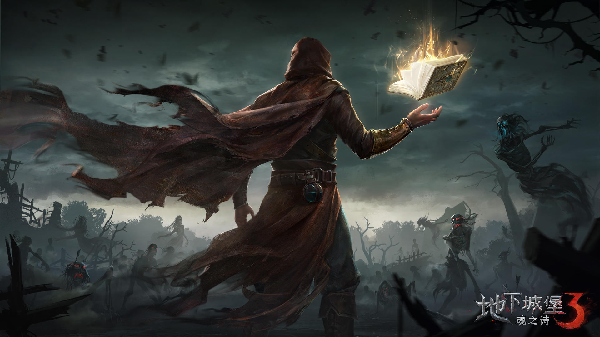 原班人马正统续作，暗黑文字地牢RPG《地下城堡3: 魂之诗》预约开启啦