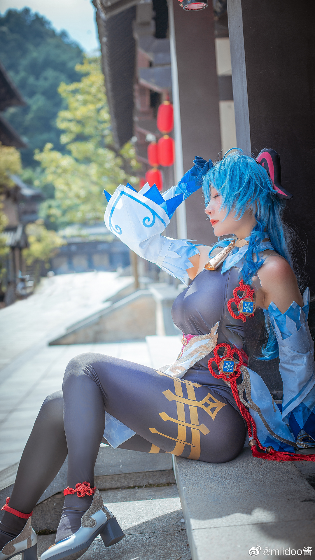 原神甘雨cosplay正片，王小美真的好棒