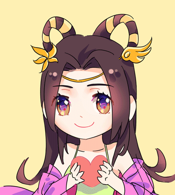 [手绘漫画] 【动图】貂蝉~庆周年，迎新年❤