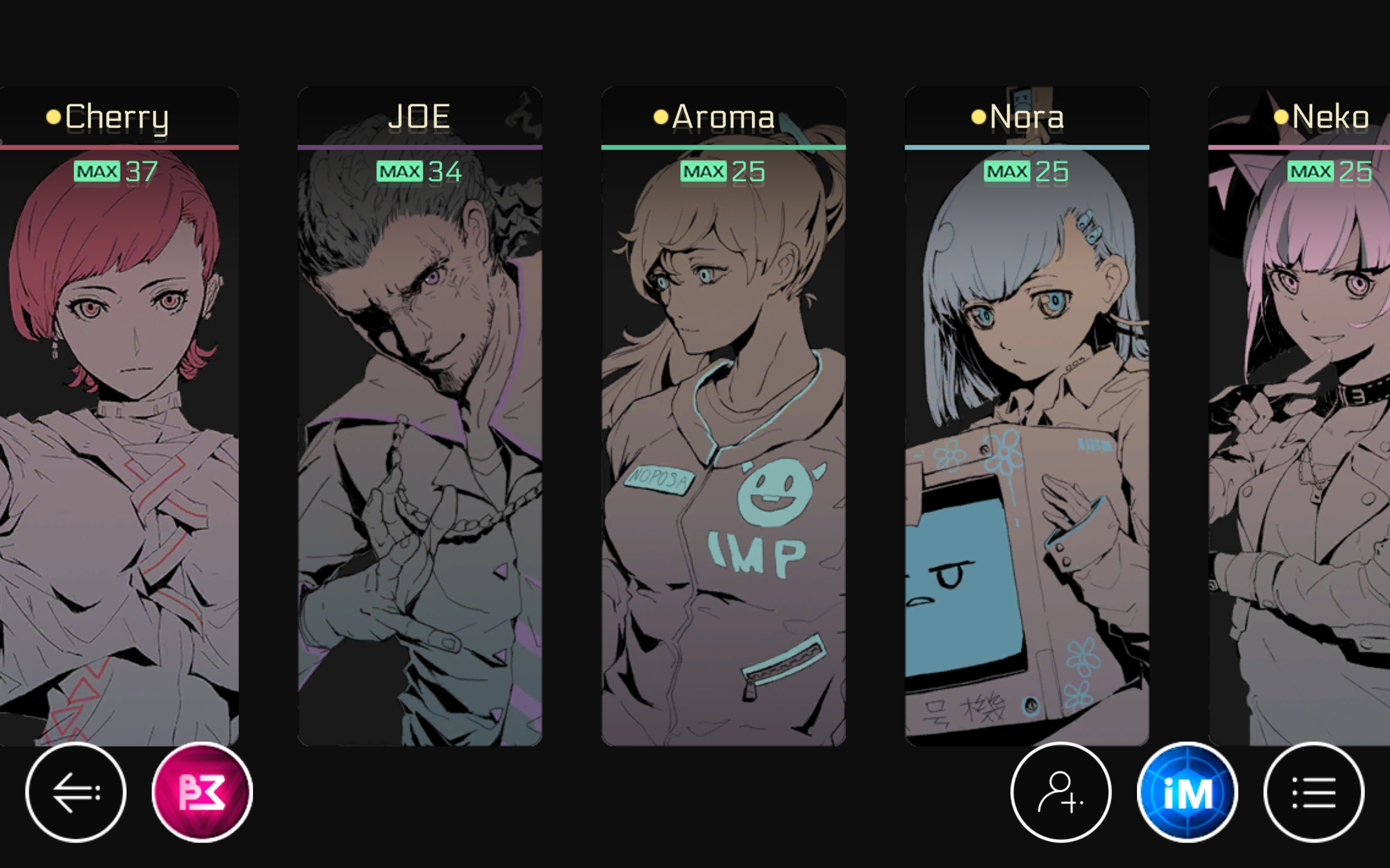 5角色都满级了 - 音乐世界 cytus ii综合 | taptap 音乐世界 cytus ii