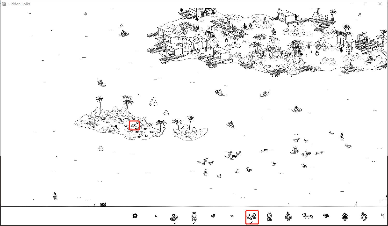 【Hidden Folks PC端攻略6】海灘篇|隱藏的傢伙 - 第30張