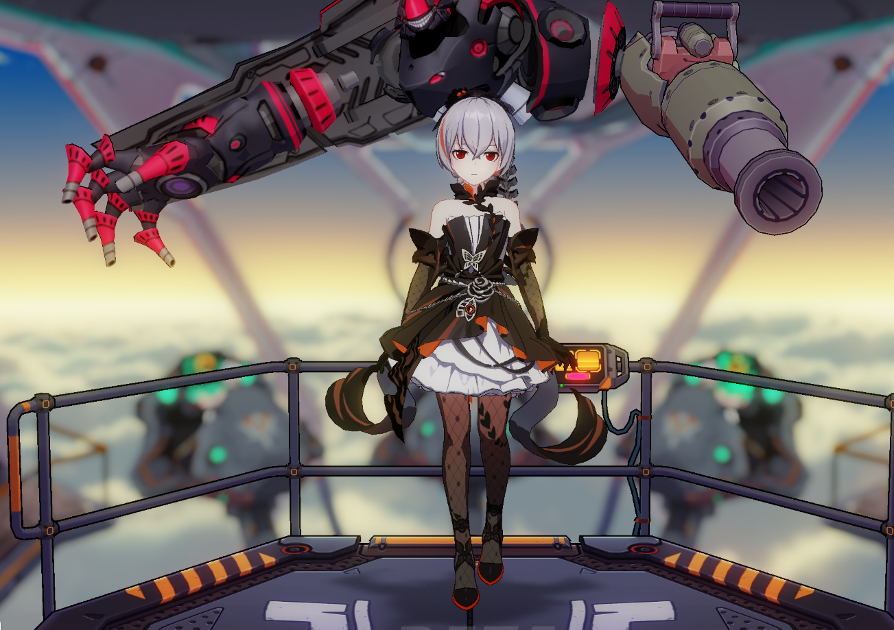 对了还有3件女武神的新衣服:白夜呆鹅还有黑鸭(黑鸭:泪目了兄弟们