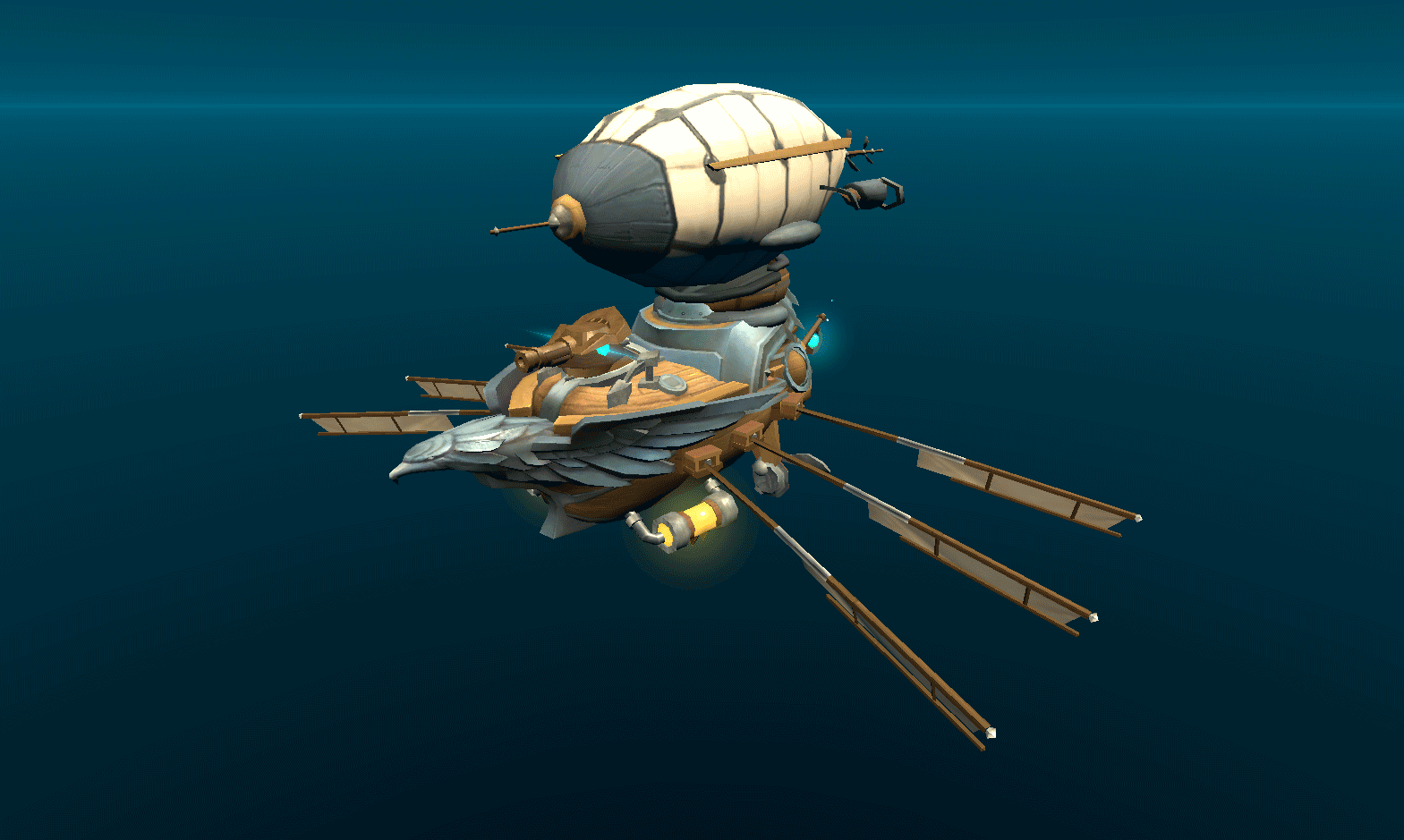 “熊熊号”飞艇大曝光