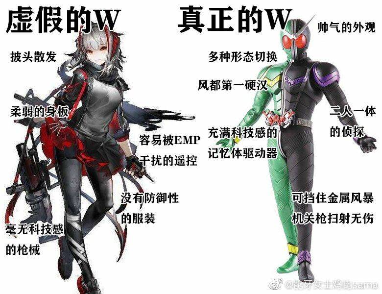 没错是假面骑士w