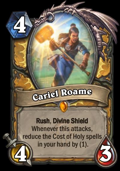 【新卡速递】圣骑士传说随从