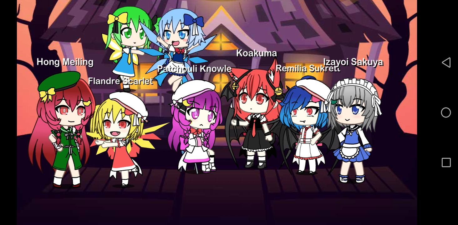 试着捏了红魔组