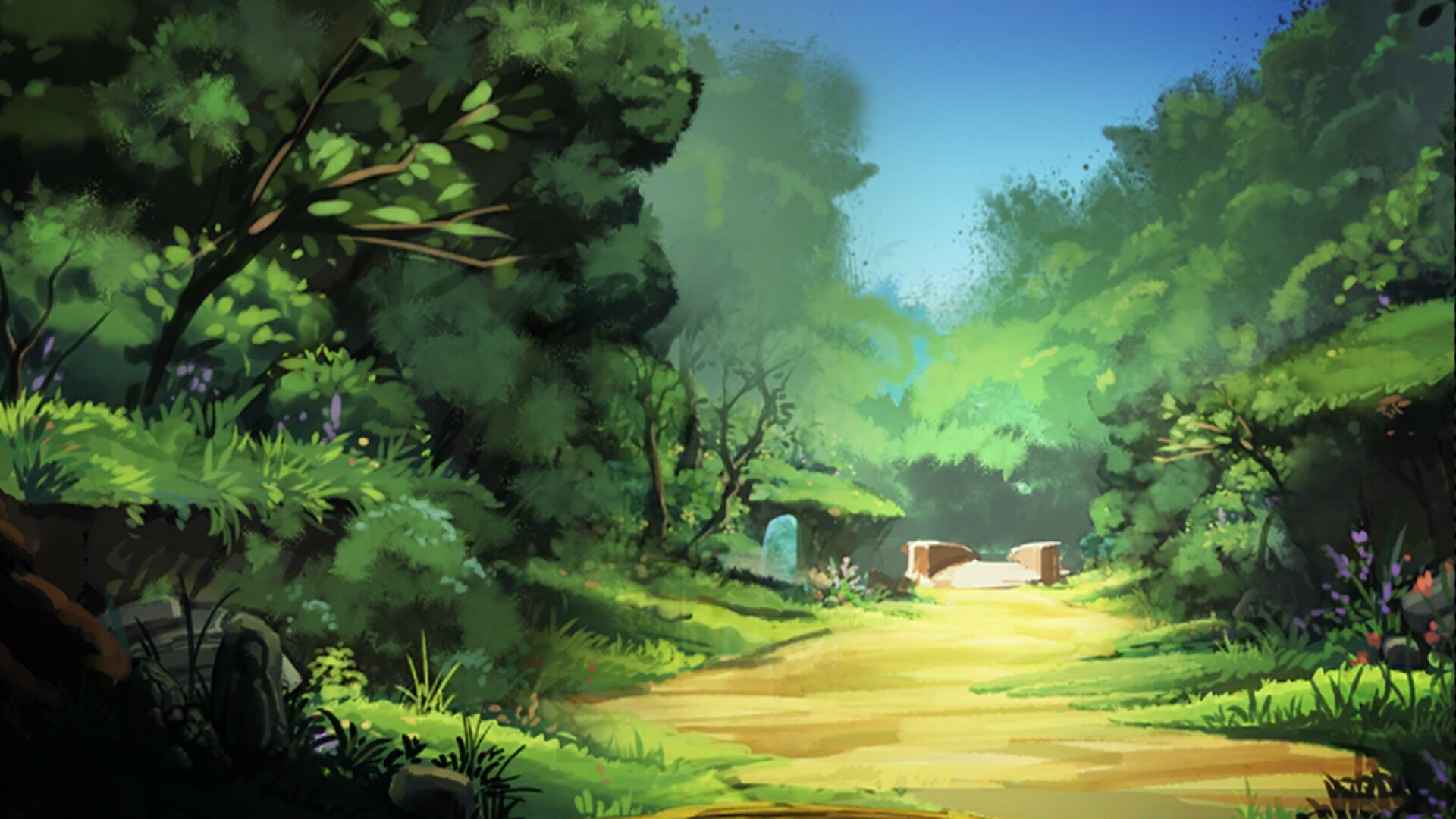 游戏里的一些背景图