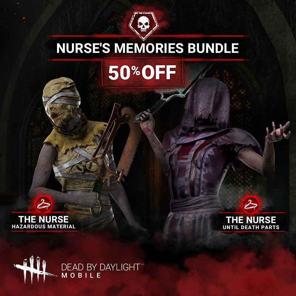 NURSE GAMEPLAY - Dead by Daylight Mobile - Multiplayer Horror