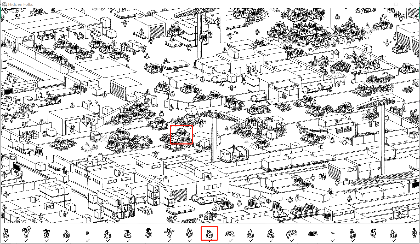 【Hidden Folks PC端攻略5】工厂篇|隐藏的家伙 - 第32张