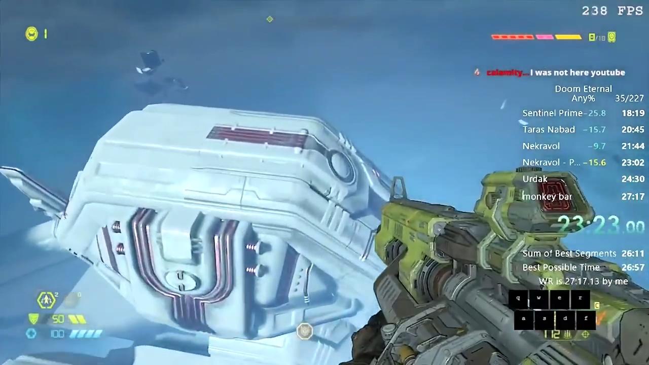 《毁灭战士 永恒》制作人看利用 Bug 速通