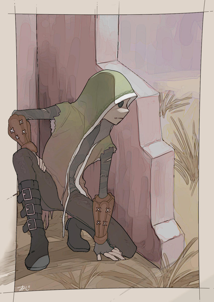 #角虫的腿部挂件#奈布：记得全程跟拍 摄影师：卒（源：P站@おじさん）