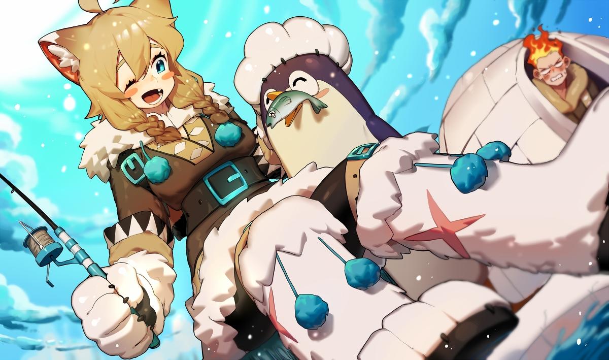 #角虫的腿部挂件#啊呀我也想rua脑袋（来源：@돈까스）