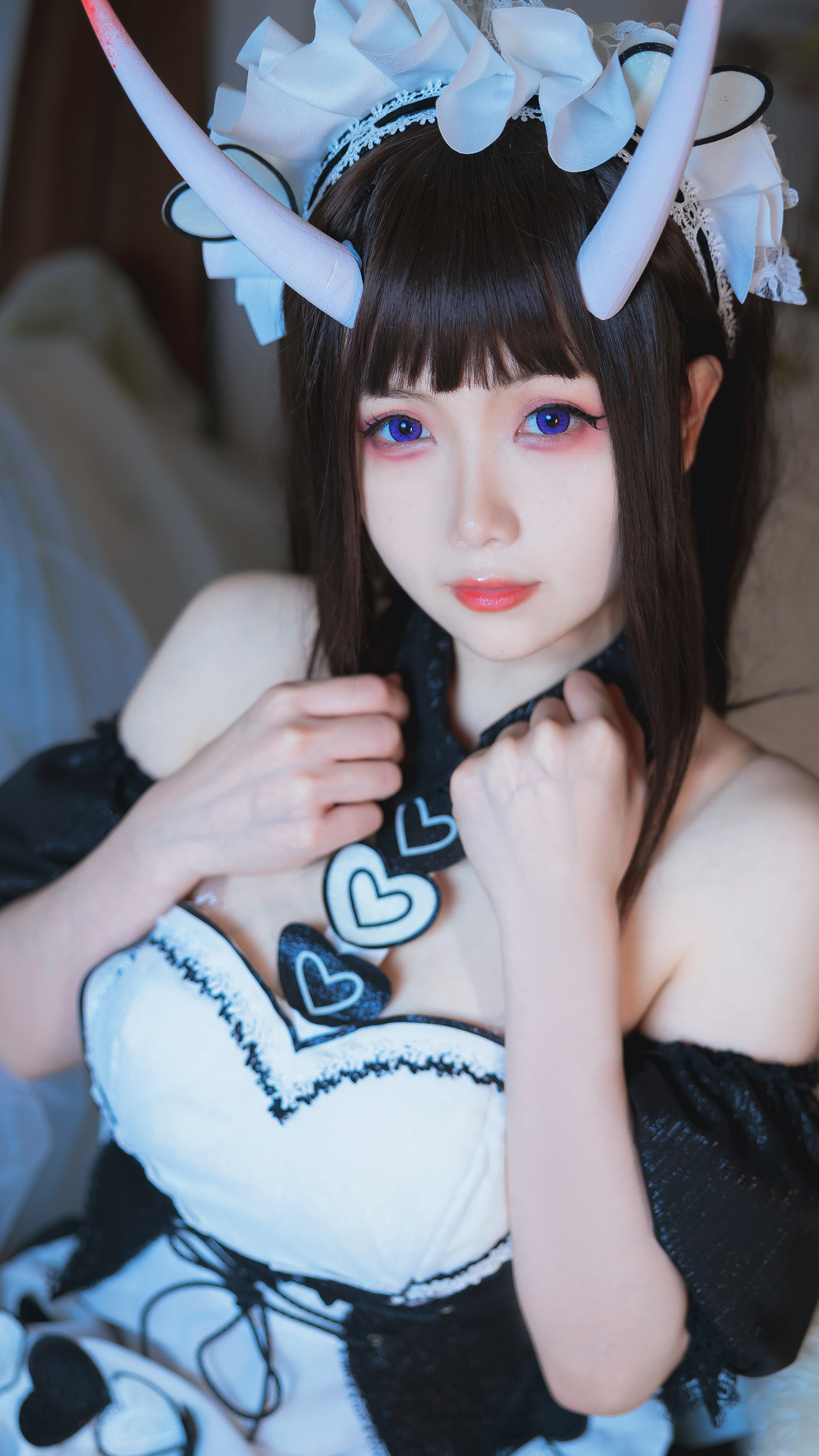 cos：碧蓝航线女仆能代cos正片@末夜787