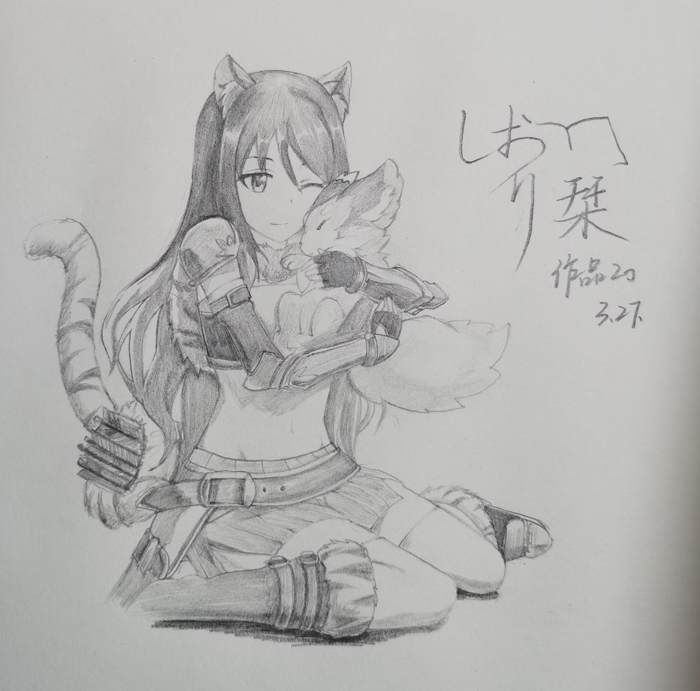 【猛男画PCR】栞（重制版）