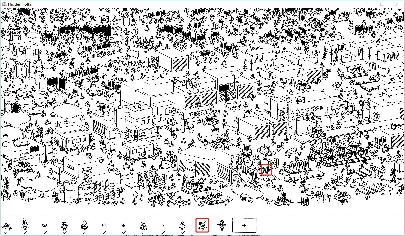 【Hidden Folks PC端攻略5】工廠篇|隱藏的傢伙 - 第15張