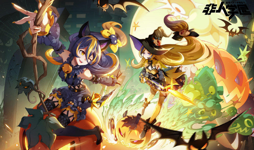 更新公告|黑白大鹏万圣节时装华丽登场，累计充值领丰厚福利！