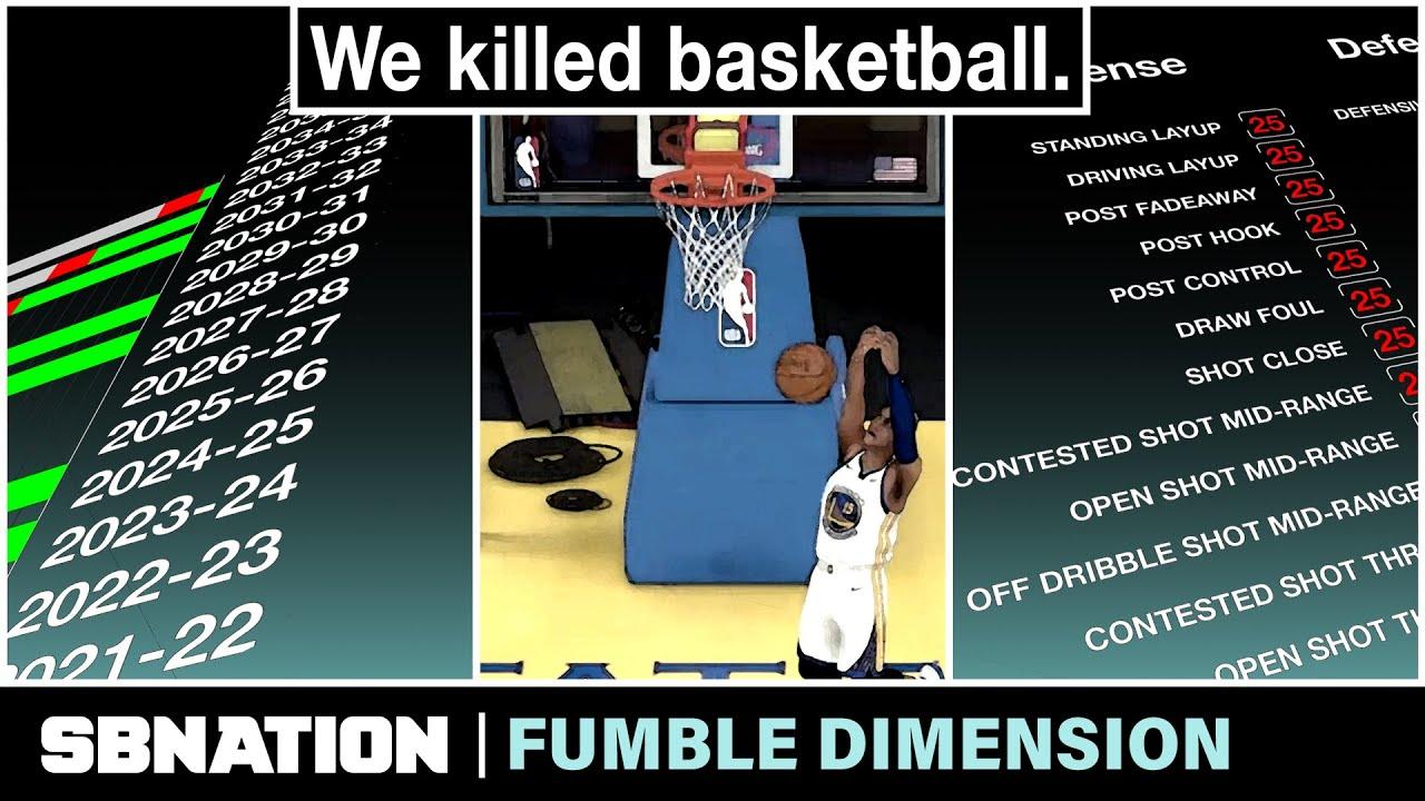 We destroyed the NBA's future with a video game