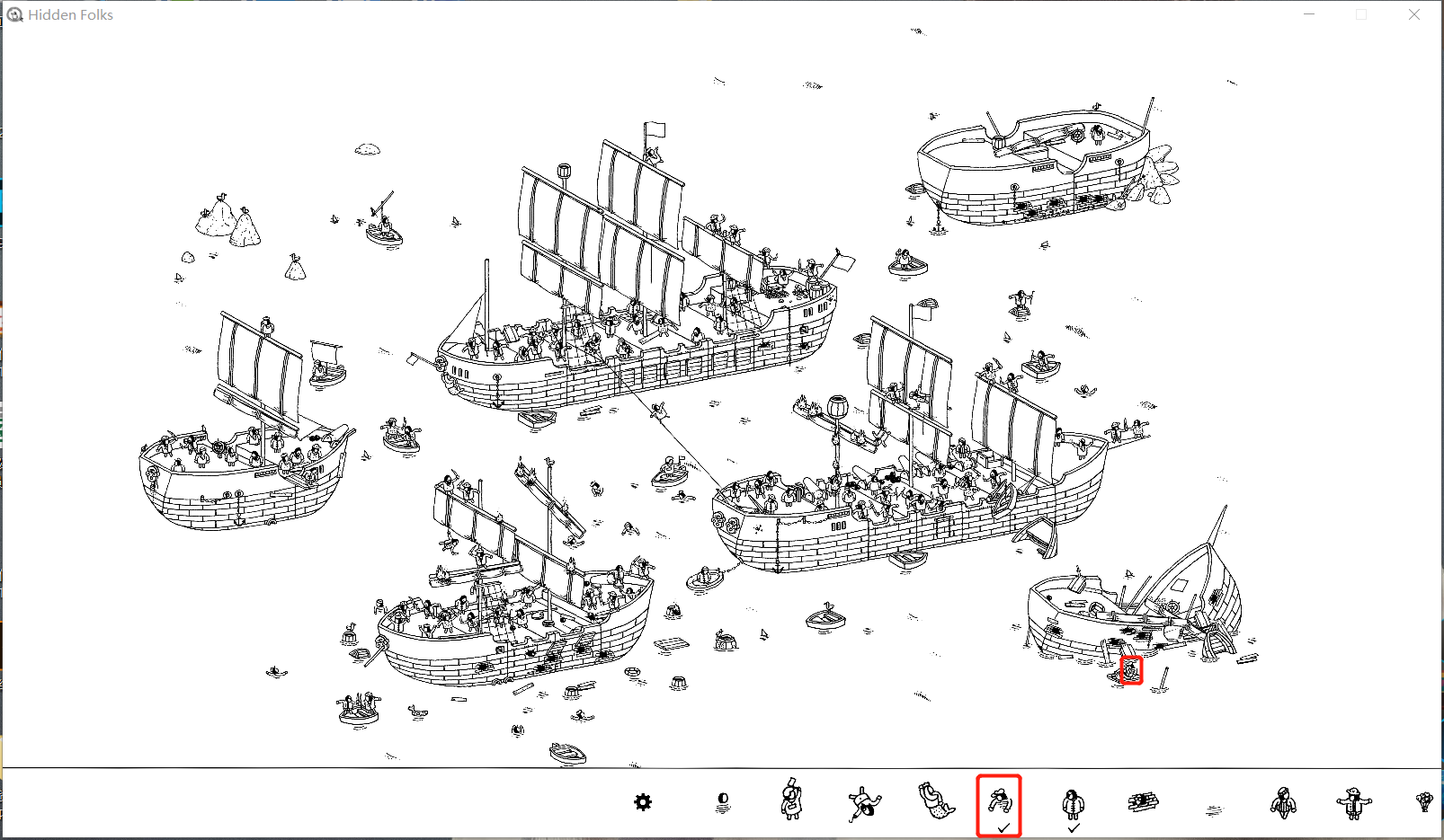 【Hidden Folks PC端攻略6】海滩篇|隐藏的家伙 - 第57张