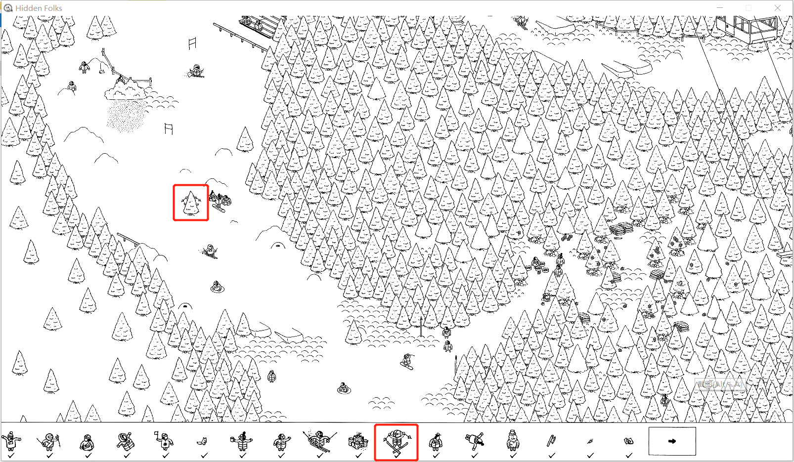 【Hidden Folks PC端攻略4】雪地篇|隐藏的家伙 - 第17张