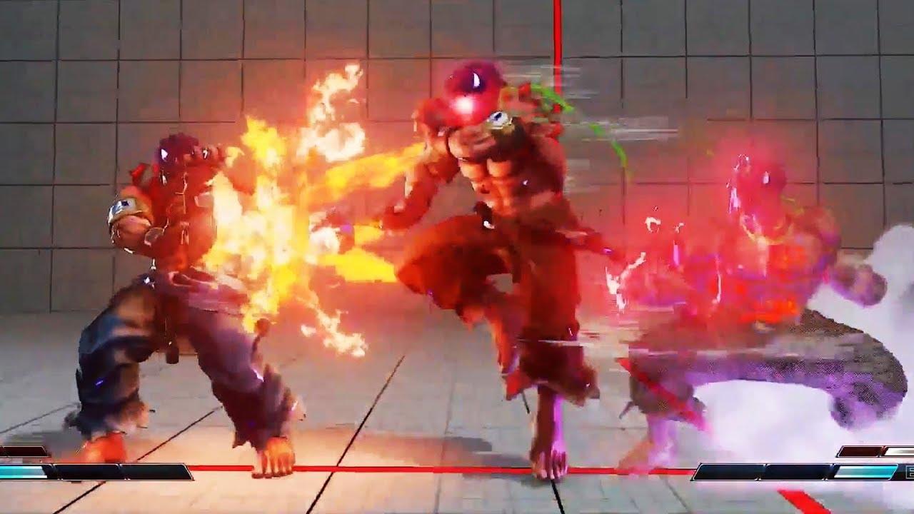 杀意波动的极致，《街霸5 街机版》的影隆看上去很强势 井上对战录像