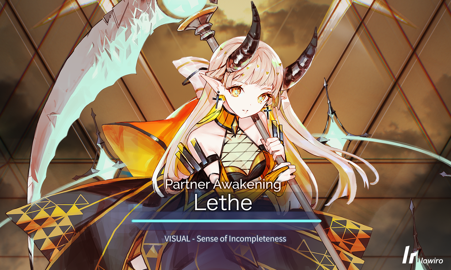 好像觉醒换成cierra画了,不过我觉得之前那个画风就挺适合lethe的