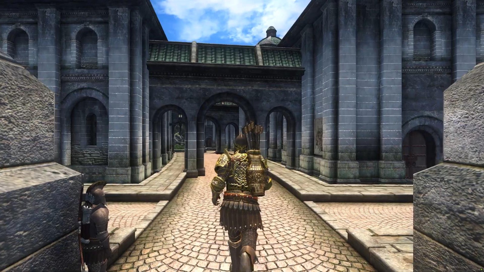 《上古卷轴4》打上200多个mod 光追演示 画面出色