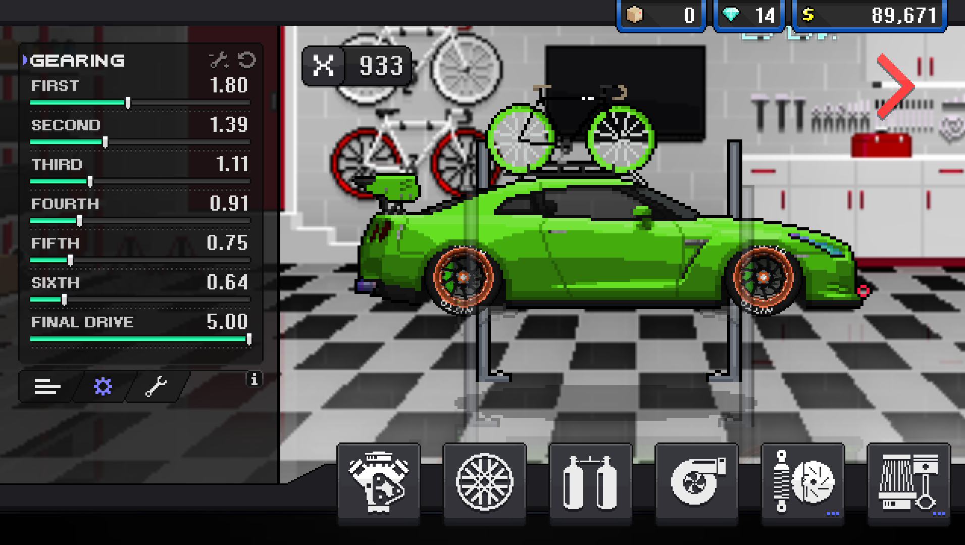 自制齿比 二 Gt R R35 像素赛车手综合 Taptap 像素赛车手社区