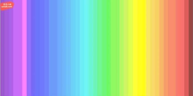 ▼ 这就是色谱图,你能辨别出多少种颜色?