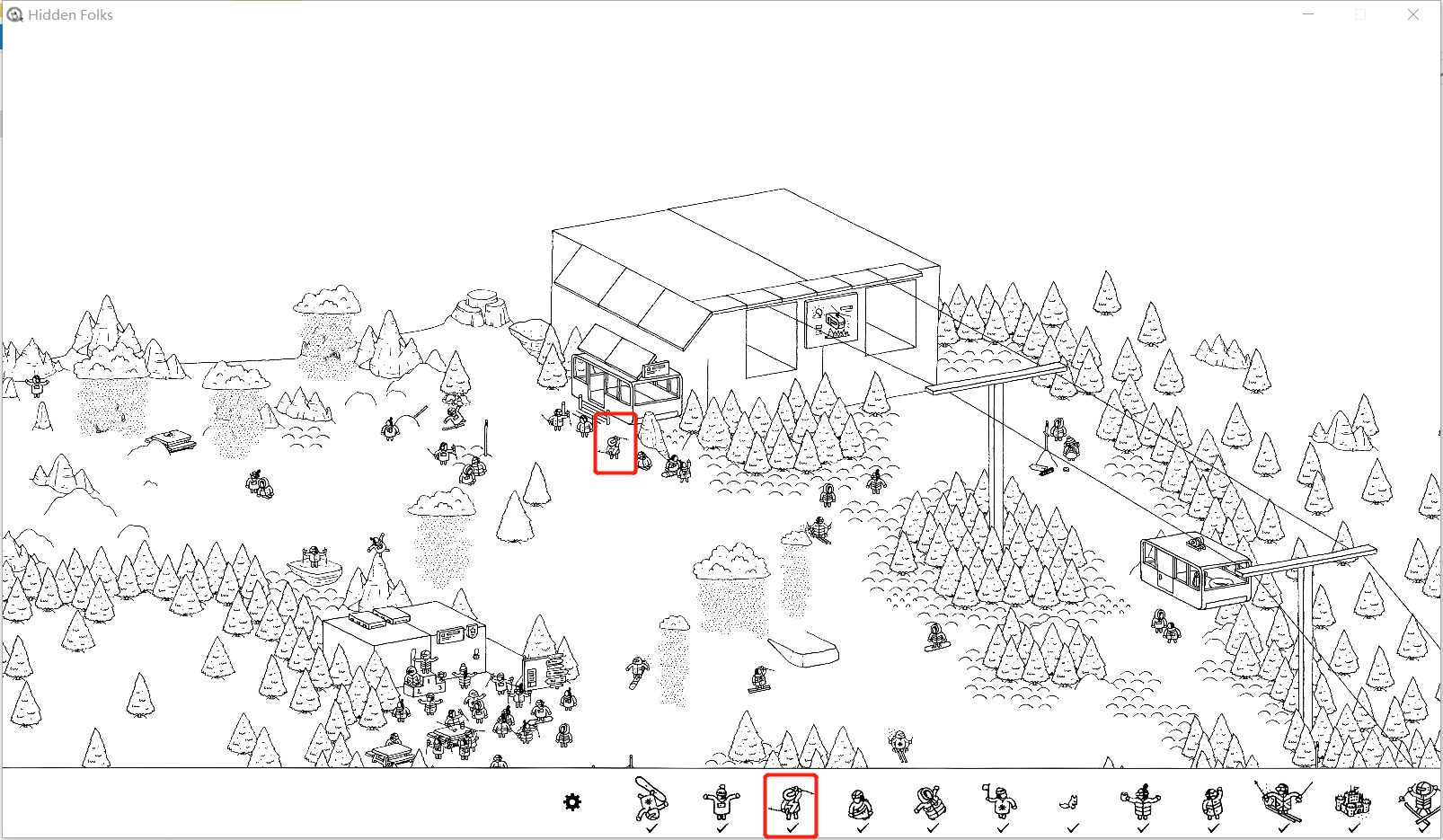 【Hidden Folks PC端攻略4】雪地篇|隐藏的家伙 - 第8张