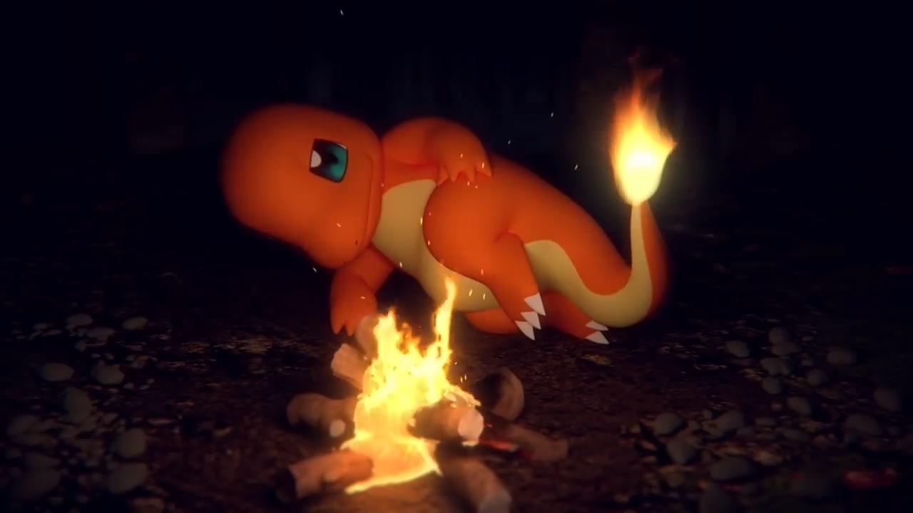 Charmander's Fireside Slumber