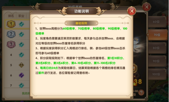 《宿命契约》活动日历 世界BOSS盘点