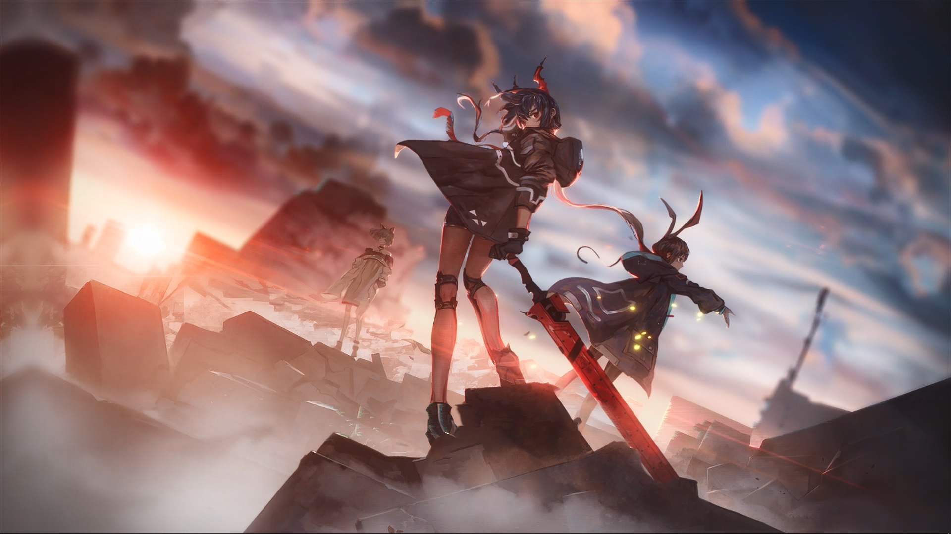 大佬们给点帅帅气气的方舟壁纸好吗 - 明日方舟闲聊杂谈 | taptap