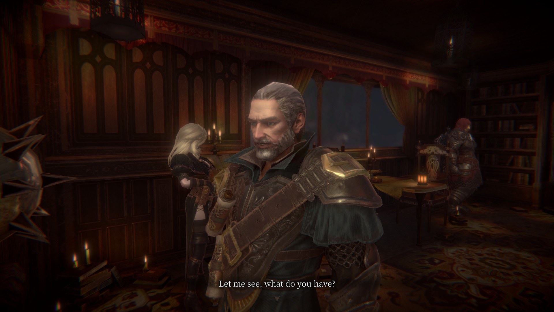 【雨夜】小书库系列图片——基塔布马车猫头鹰处对话英文版|帕斯卡契约 - 第8张