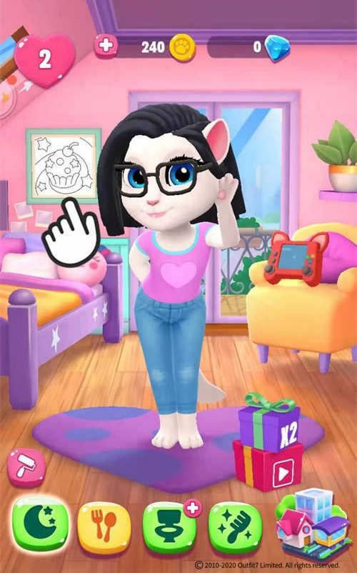 《我的安吉拉2》——治愈系的小猫养成，休闲娱乐的第一选择