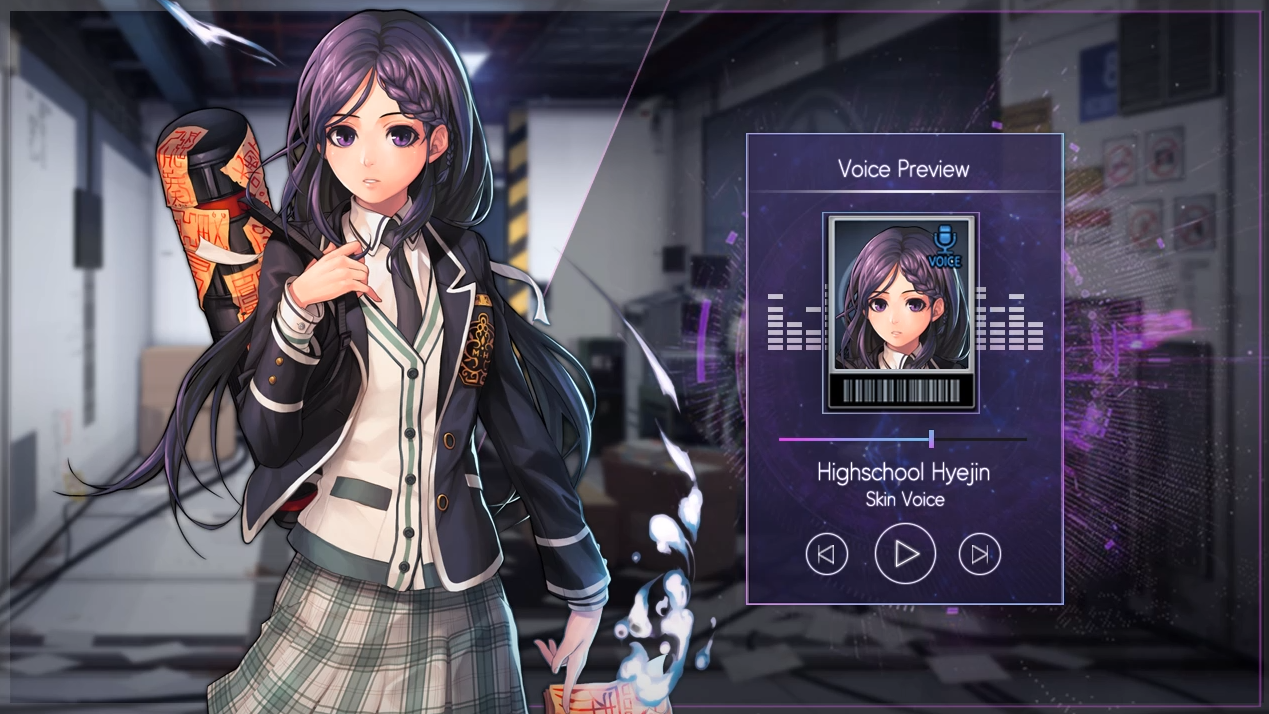 【新版本曝光】泳装 奇娅拉&慧珍的语音包 1