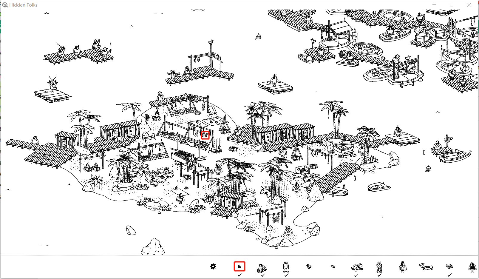 【Hidden Folks PC端攻略6】海滩篇|隐藏的家伙 - 第25张