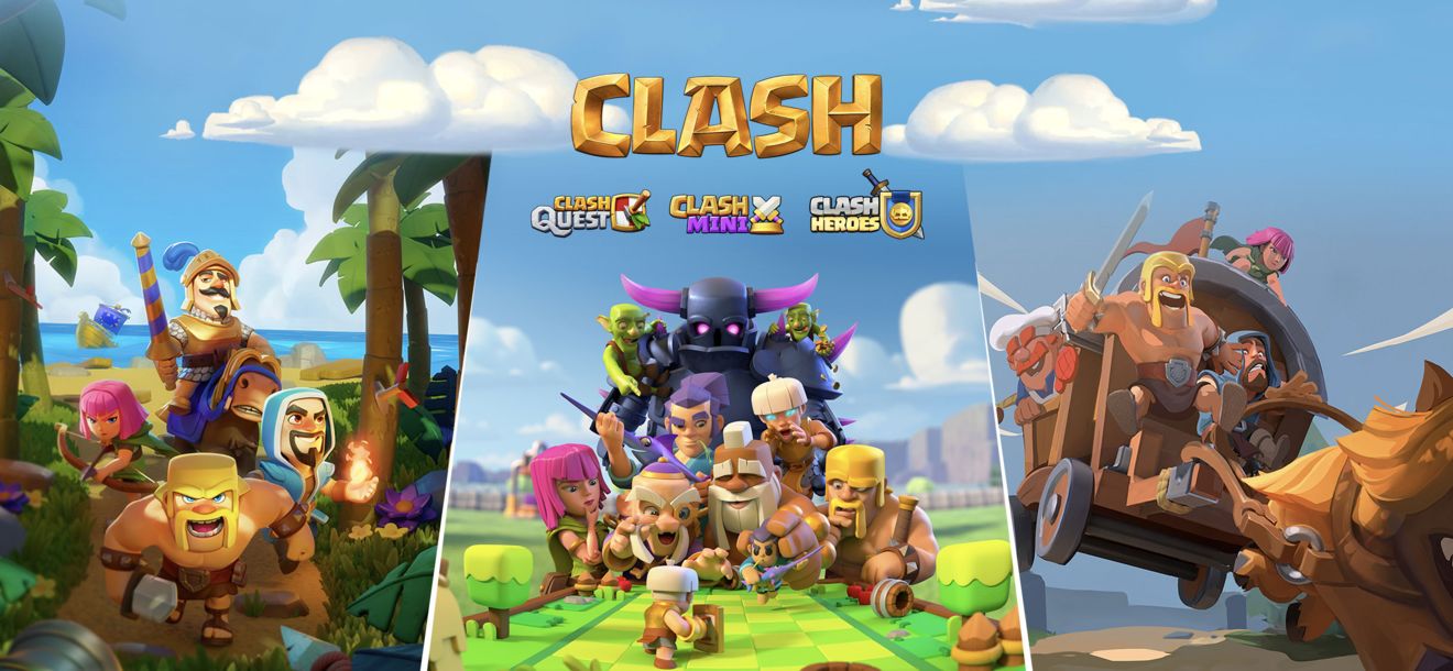 Supercell анонсировали три новых игры по вселенной Clash