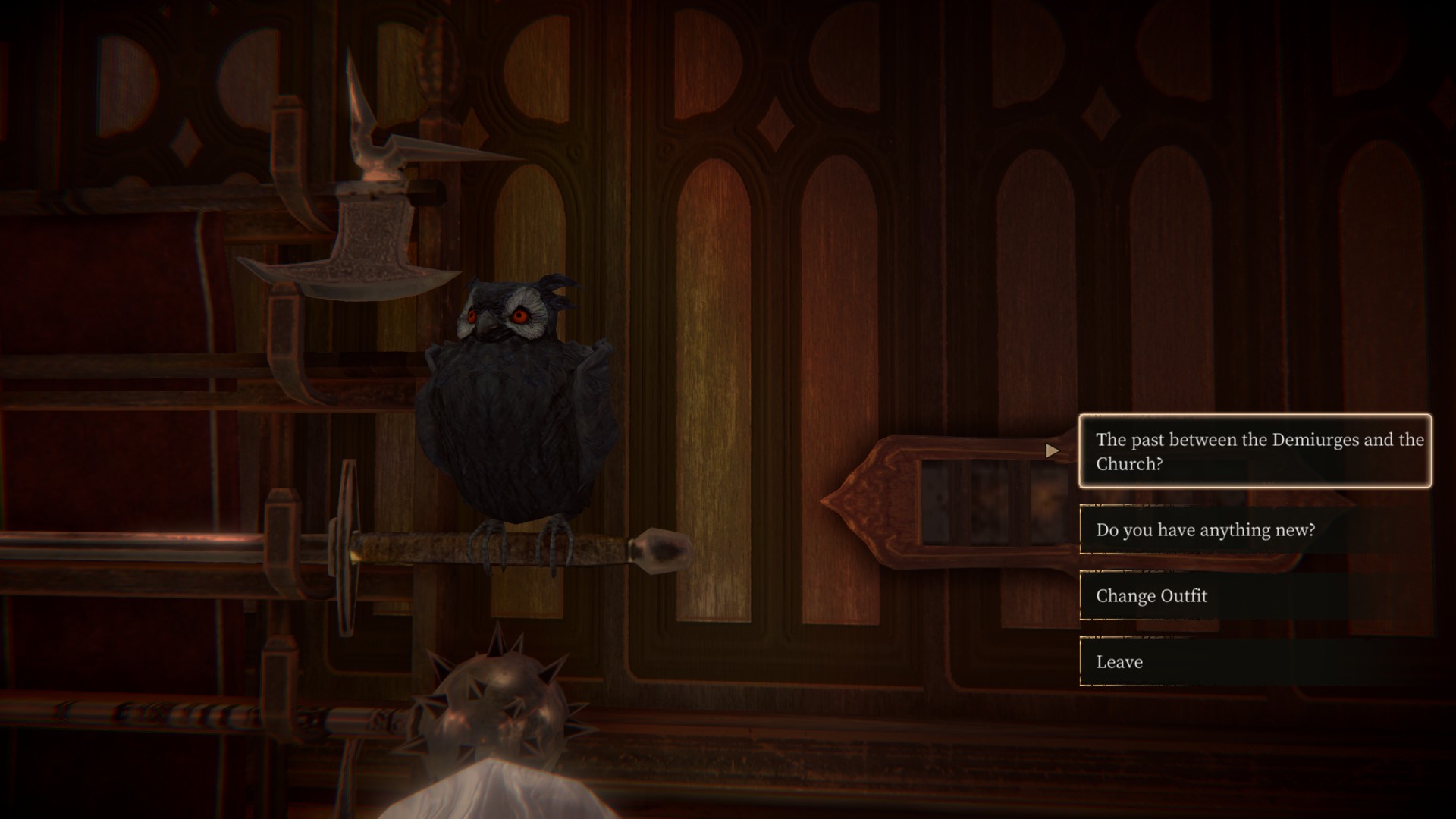 【雨夜】小书库系列图片——基塔布马车猫头鹰处对话英文版|帕斯卡契约 - 第1张