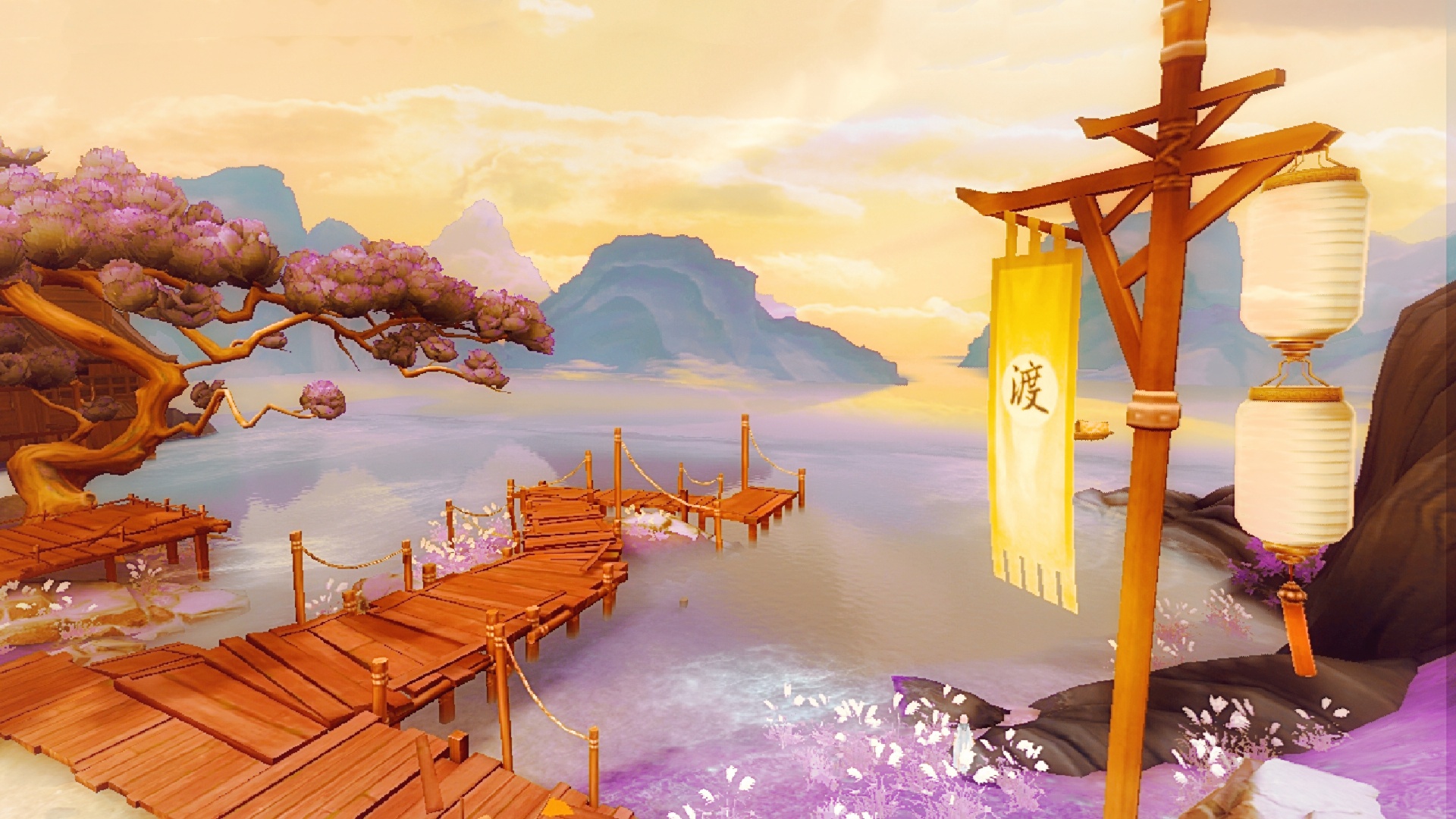 【风景篇】不一样的江湖 喜欢截图,记录江湖美景,不同的调色,不一样的