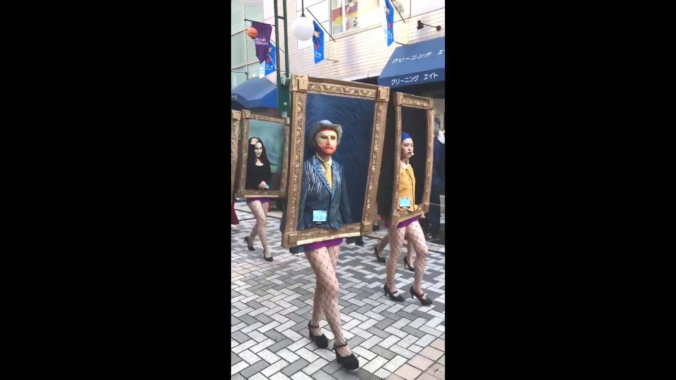 是会动的世界名画了