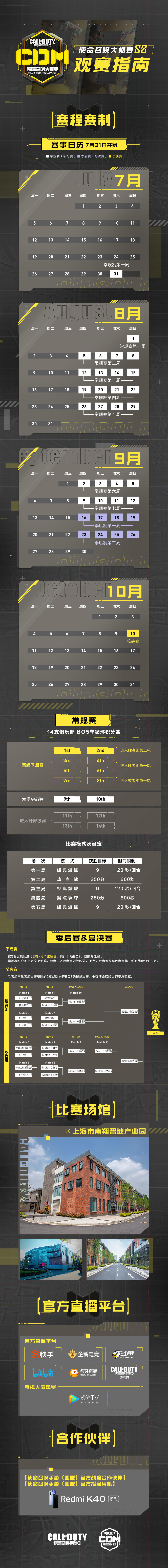 【赛事资讯】使命召唤大师赛S2观赛指南